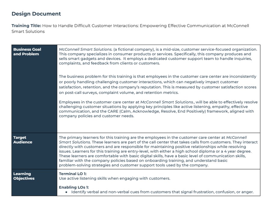 Design Docs and Storyboards